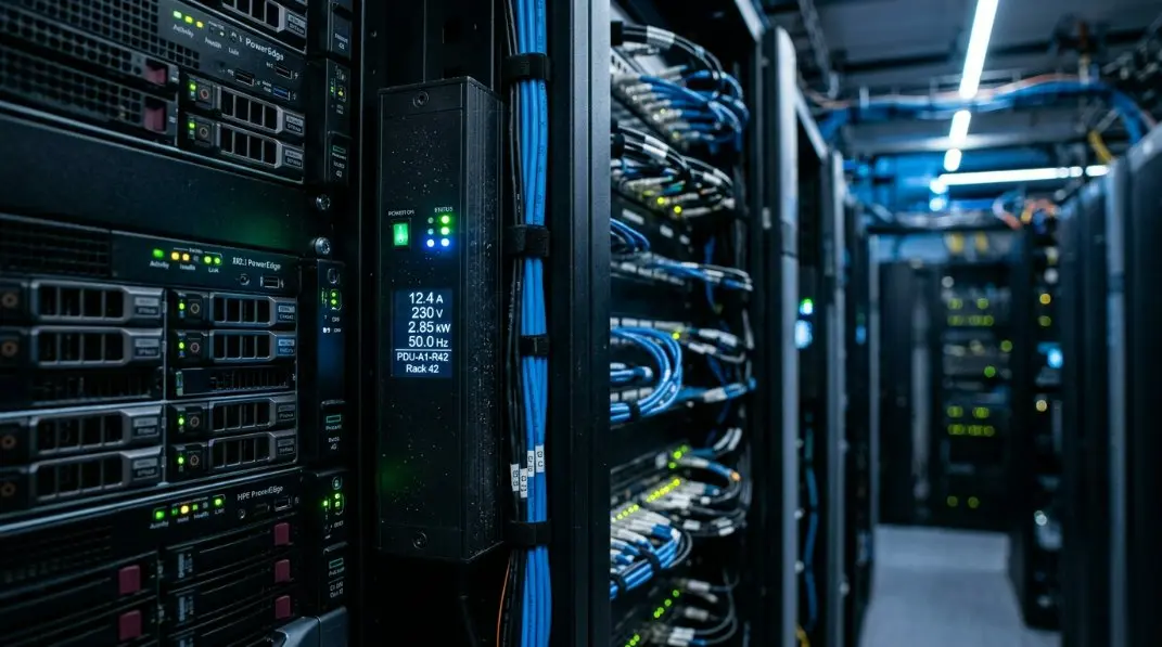الدليل النهائي لوحدات PDU الذكية في عام 2026: قوة حامل خادم الذكاء الاصطناعي والتقارير البيئية والاجتماعية والحوكمة (ESG) الآلية